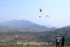 East site paragliding at kamshet