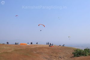 kamshet paragliding take-off ground